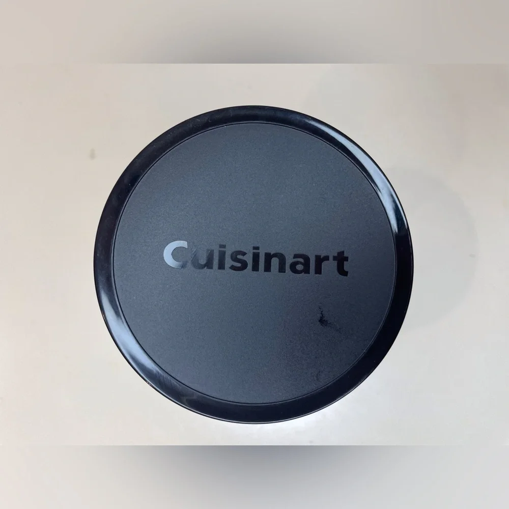 Cuisinart Compact Portable Blending Clear‎ Plastic Container with Black Lid